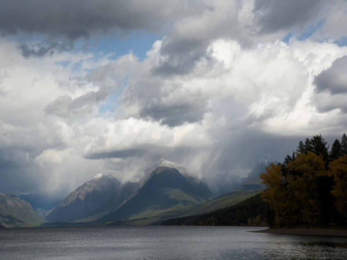 Original Lake McDonald photograph used as the first reference.